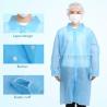 Buy cheap Spring Autumn Season Disposable Workwear Industrial PP Lab Coat from wholesalers