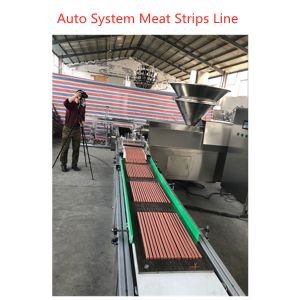Buy cheap Automatic Pet chewing Auto Meat Strips Dog Treats Processing Line product