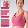 Buy cheap 7 Colors Nuls Sexy Women Sports Bra Traceless Buckle Back Shock Absorber Crop Top from wholesalers