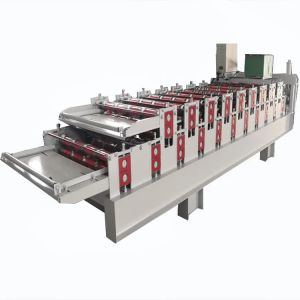 Buy cheap Hydraulic Shear Double Layer Roofing Sheet Machine 8-15m/Min from wholesalers
