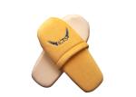 Disposable Hotel Guest Room Spa Slipper with Emboridered Hotel Logo