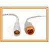 Buy cheap Male IBP Converter Pressure Transducer Cable 10 Pin Siemens Draeger from wholesalers