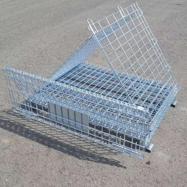 Folded storage cage