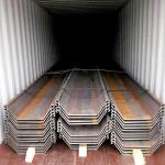 AZ48-700 AZ50-700 AZ52-700 Carbon Steel Profile Z Type Larssen Steel Sheet Pile
