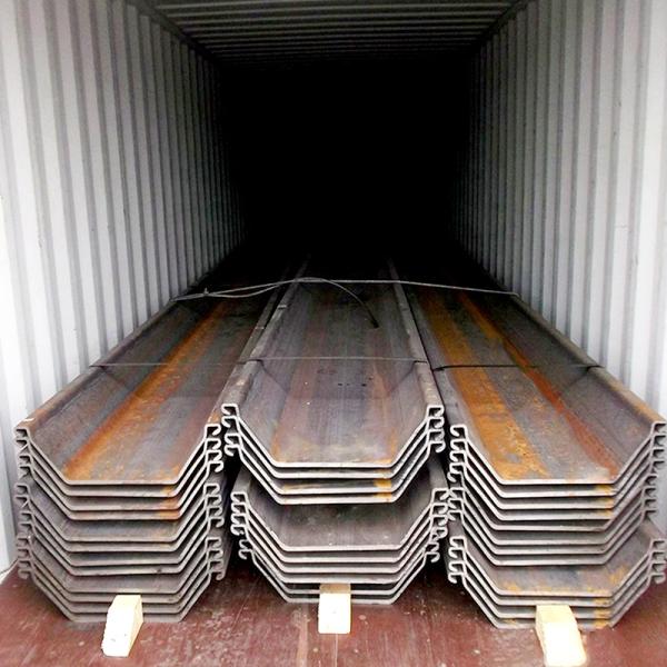 Buy cheap AZ48-700 AZ50-700 AZ52-700 Carbon Steel Profile Z Type Larssen Steel Sheet Pile from wholesalers