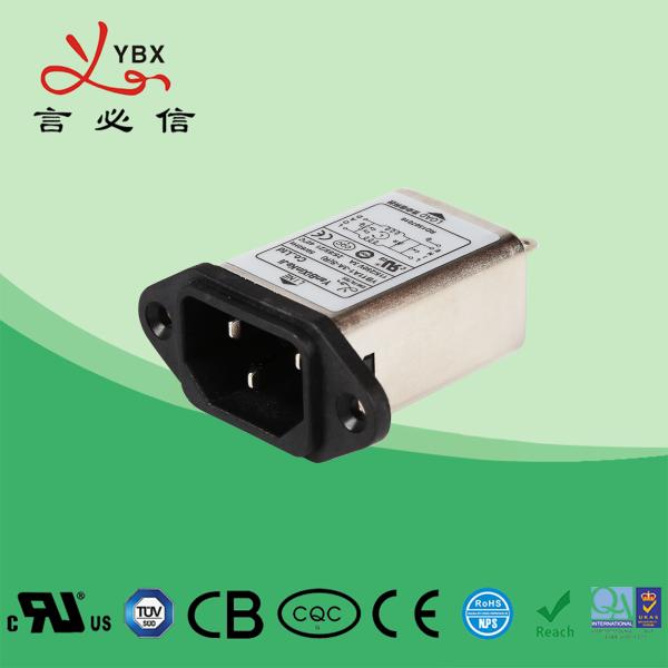 Buy cheap EMI EMC Power Low Pass Filter Metal Case Current 1A 3A 6A 8A 10A 15A from wholesalers