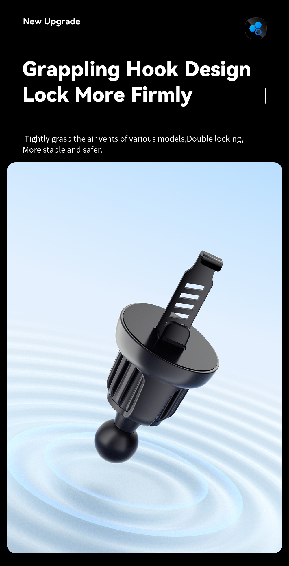 ESSAGER ES-ZJ24 Series Magnetic Car Phone Mount Holder