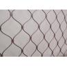 Buy cheap Knotted Tensile Rhombus Flexible Stainless Steel Cable Mesh 7*7 7*19 from wholesalers
