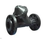 Black Industrial Diaphragm Valves , Diaphragm Operated Control Valve Y Shape