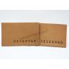 Buy cheap ODM Embossed Genuine Leather Patches For Clothing And Home Textiles from wholesalers