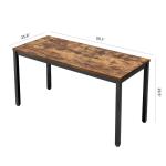 Industrial Computer Desk for Sale, Home Office Desk, Wooden Writing Desk, Desk