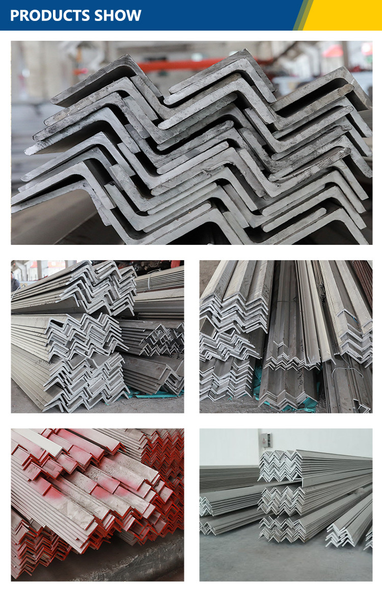304 Stainless Steel Angle Iron Profile For Construction Cold Drawn 3mm 4mm 5mm