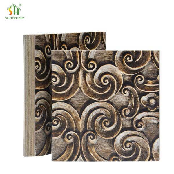 Buy cheap Commercial Melamine Plywood Board 1220*2440mm Eucalyptus Core Plywood Board 18mm from wholesalers