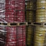 Double Banded Red Rubber Jackhammer Air Hose With America Claw Couplings