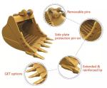 Customizable Structural Steel Excavator Skeleton Bucket 1.5m3 Capacity