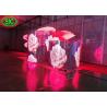 Buy cheap Ultra Lightweight Outdoor P3.91-P7.82 500*1000mm Cabinet Size Transparent LED Wall from wholesalers