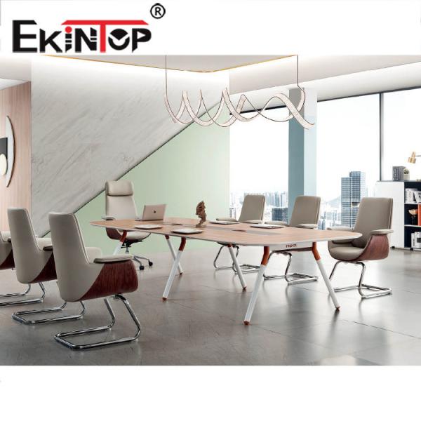 Buy cheap Long Rectangle Conference Table Eco Friendly Material For Meeting OEM ODM from wholesalers