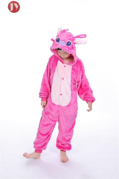 Buy cheap Wholesale Soft Fluffy Fleece Kids Size Flannel Soft Animal Onesie Pajamas Kids Onesie Pajamas from wholesalers