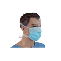 Buy cheap 3 Ply Blue Adult Face Mask Shield Nonwoven Clean Surgery Use Eco Friendly product