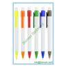 Buy cheap white body plastic ball pen, white promotional pen from wholesalers