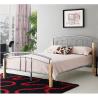 Buy cheap Queen Size Black Metal Platform Bed Safe Design For Bedroom Furniture from wholesalers
