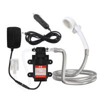 Buy cheap 12V Car Electric Siphon Pump Washer handheld Faucet Kit Outdoor Camping Bath product
