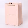 Buy cheap Pink Jewelry Bag Paper Bag Manufacturer Pink Gift Bag With Gold Foil Logo from wholesalers