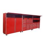 Silver Car Repair Garage Workshop Tool Cabinet Heavy Duty Steel XXXL Tool Box