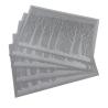 Buy cheap Desktop PVC Square Pressed Leaf Gold Leaves Place Mats for Kitchen and Dining Table from wholesalers