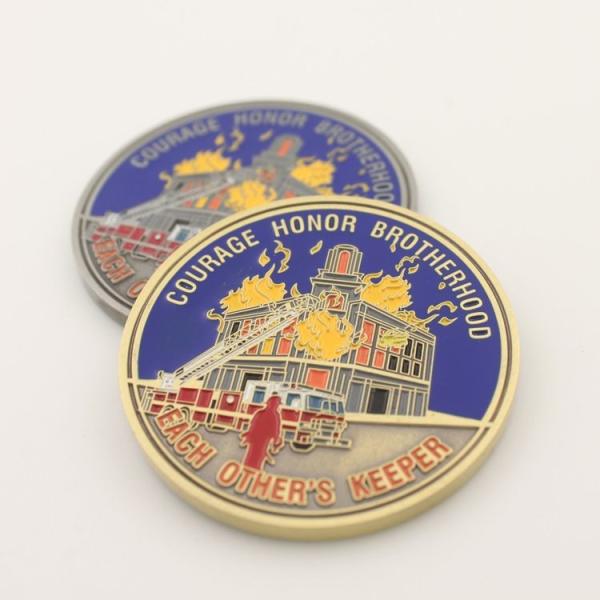 Buy cheap Custom Logo 3D design challenge Coin metal gold plating coin from wholesalers