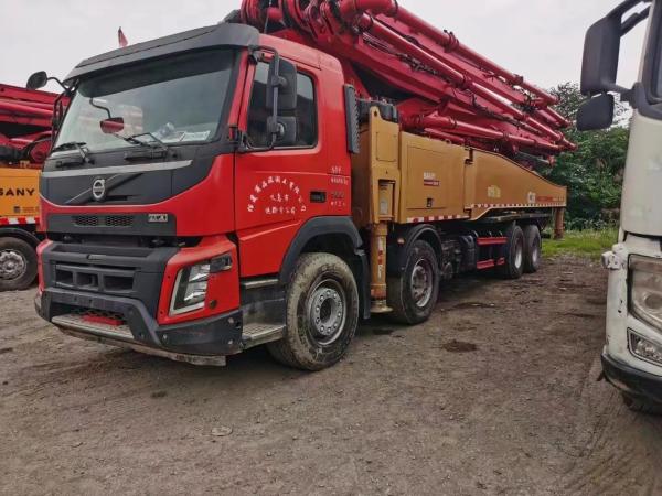 Buy cheap 2019 Sany Benz 62m 315kw/1600rpm Remote Control Diesel Concrete Pump Truck for Heavy Duty Construction from wholesalers