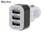 Data Transfer USB Car Charger / Mobile Phone Charger Prevent Short Circuit