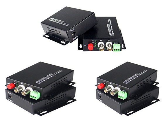 Single Mode Fiber Optic Media Converter 10/100M SC LC FC 20km Dual Fiber