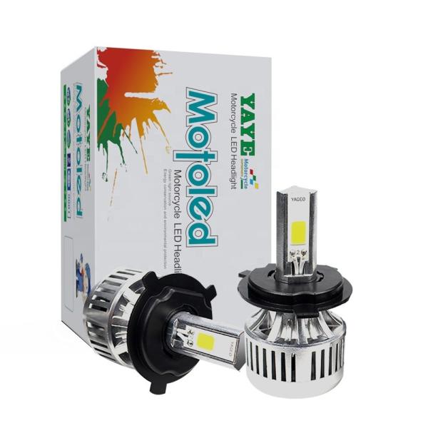 Buy cheap 4500k Color Temperature YAYE 80V 4500LM High Power H4 Motorcycle Headlight from wholesalers