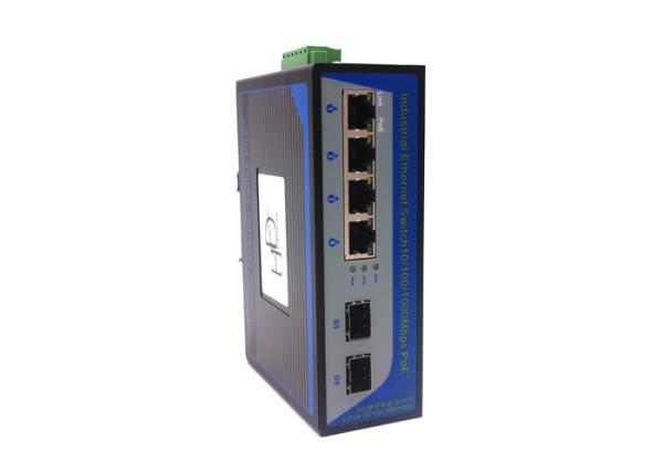 Buy cheap 2 Port 4 SFP Media Converter 1000MHz Optilink Fiber Media Converter 20KM from wholesalers