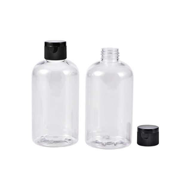 Tassel 250ml 8oz plastic shampoo bottles With Flip Top Cap for shampoo body