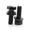 Buy cheap Spring Lock Carbon Steel Black Oxide Hex Bolts Washer Assemblies for Purchase from wholesalers