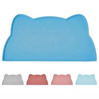 Buy cheap Waterproof Silicone Pet Feeding Mat Floor Non Skid Pet Feeding Placemat For Cat product