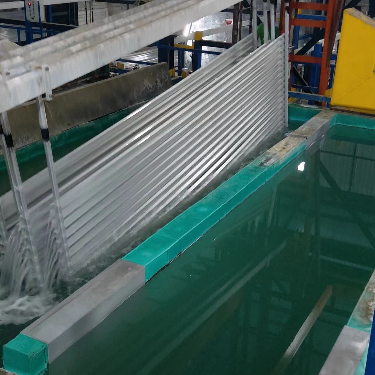 Buy cheap 550T/Month Automated Anodizing Line 380V - 415V Horizontal Mode from wholesalers