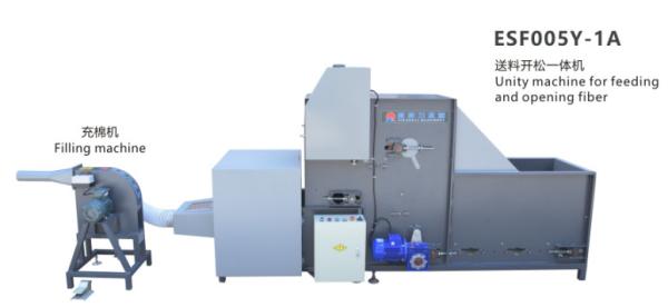 Buy cheap 700 Kg Fiber Opening Machine ESF005Y-1A CE Approved For Textile Industry from wholesalers