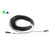 Buy cheap OM4 LC - LC 50 / 125 Fiber Optic Patch Cable Duplex 2.0mm With Black Connector and Black OFNP Cable from wholesalers