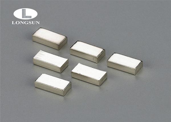 Buy cheap Cu based AgNi Clad Silver Contact Tips Tri - metal contact With Long Electric Life from wholesalers