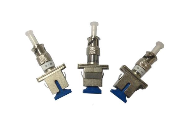 Buy cheap Male/Female Fiber optic Hybrid adapter, ST to SC,ST to LC,ST to FC metal adapter couplers from wholesalers