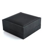 Luxury Black Paper Golden Chain Box Packing / Necklace Jewelry Box