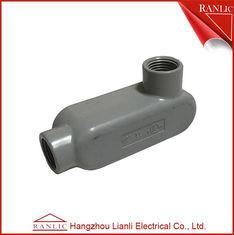 Buy cheap UL Standard PVC Coated Aluminum LL Conduit Body With Screws , Gray from wholesalers
