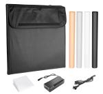 Photo Studio Light Box Shooting Light Tent Brightness Adjustable with 4 color
