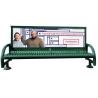 Buy cheap Bus Stop 7Ft 2070mm 3 Seater Metal Garden Bench from wholesalers