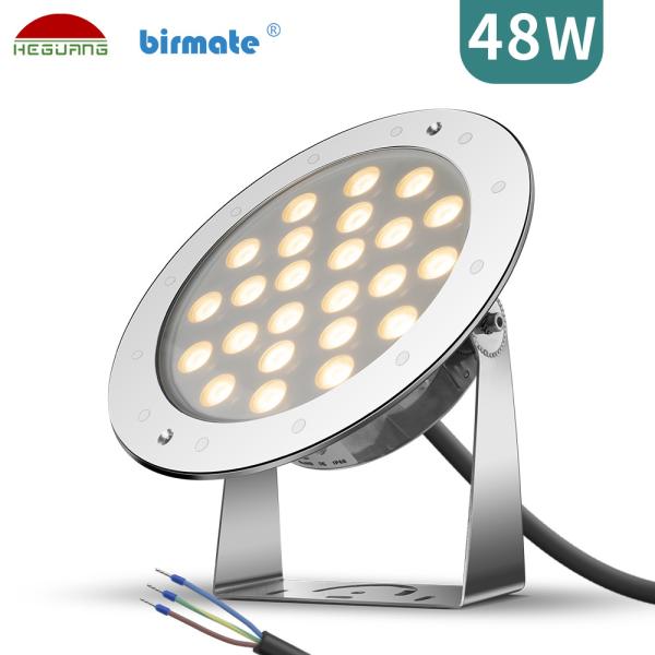 Buy cheap 48W 24V SMD3535 Led Underwater Pond Light ERP Stainless Steel from wholesalers
