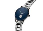 Stainless Steel Bracelet Watch Blue Dial Women'S Watches Bracelet Band