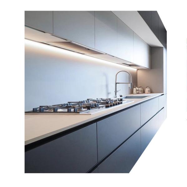 Buy cheap Customized Minimalist Quartz Stone Wooden Kitchen Cabinets from wholesalers